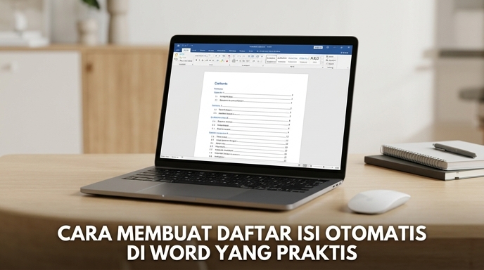 Cara Membuat Daftar Isi Otomatis Di Word Yang Praktis